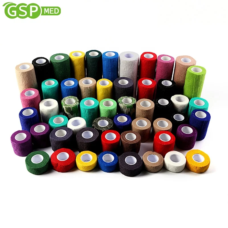 
Free samples COPOLY compress medical supplier elastic adhesive bandage hypo allergenic self adhering bandage 