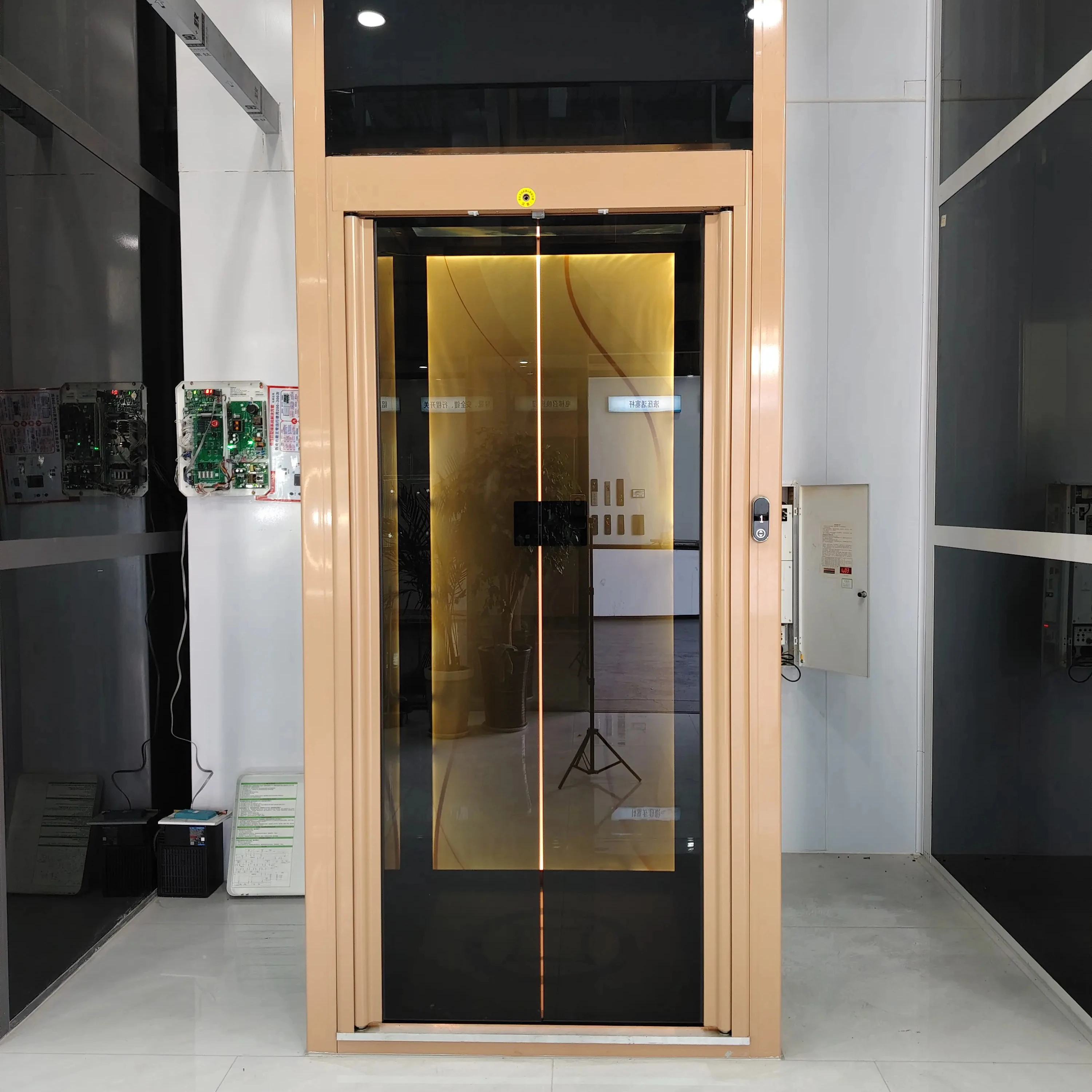 Best Price Glass Cabin Small Residential Villa Lift 2-5Floor Customized Hydraulic/Electric Home Elevator Lift