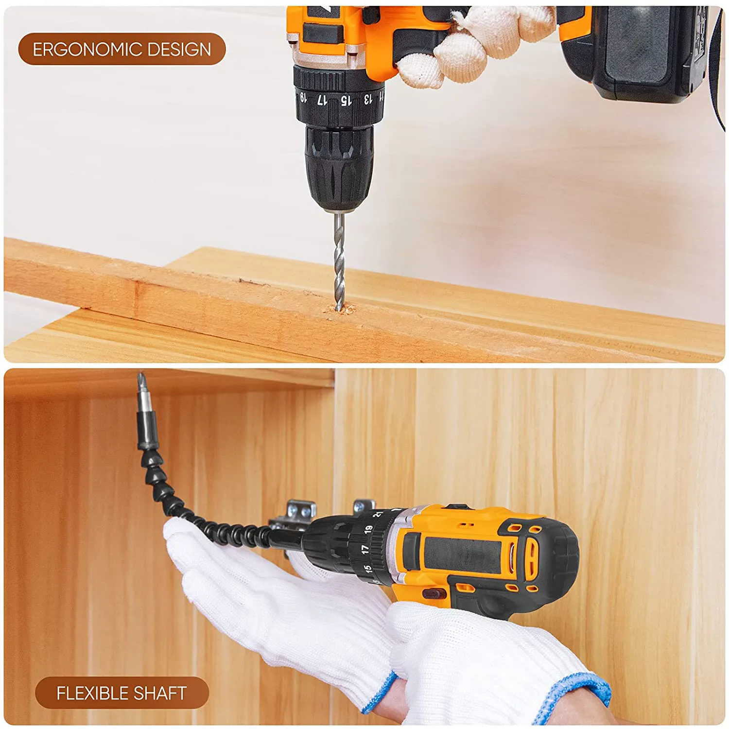 cordless combo sets mini electric drill 20v power cordless impact cordless drill