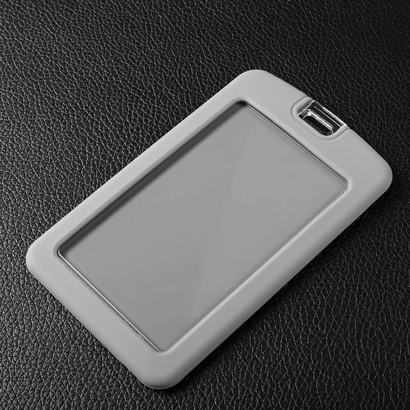 Wholesale Easy to pull buckle work card telescopic buckle hospital school staff card sleeve brand UV printing pattern