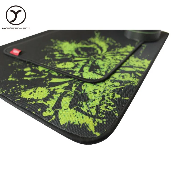 eco wear-resisting natural oem durable Environmental hemp silicone calculate mouse pads