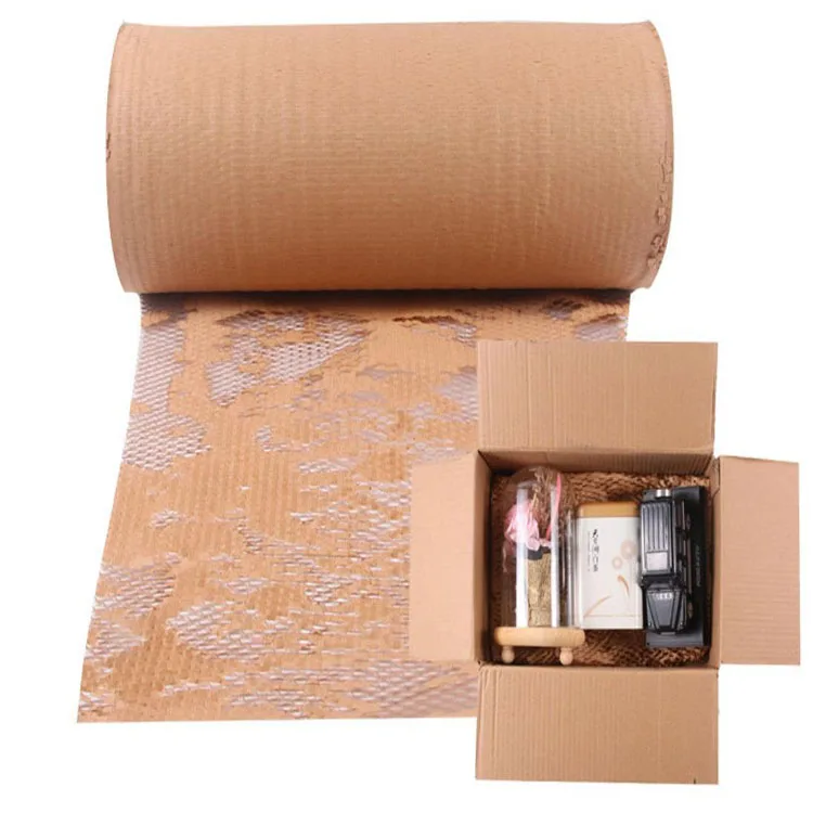  Environment friendly degradable anti-collision waterproof new honeycomb cushioning packaging