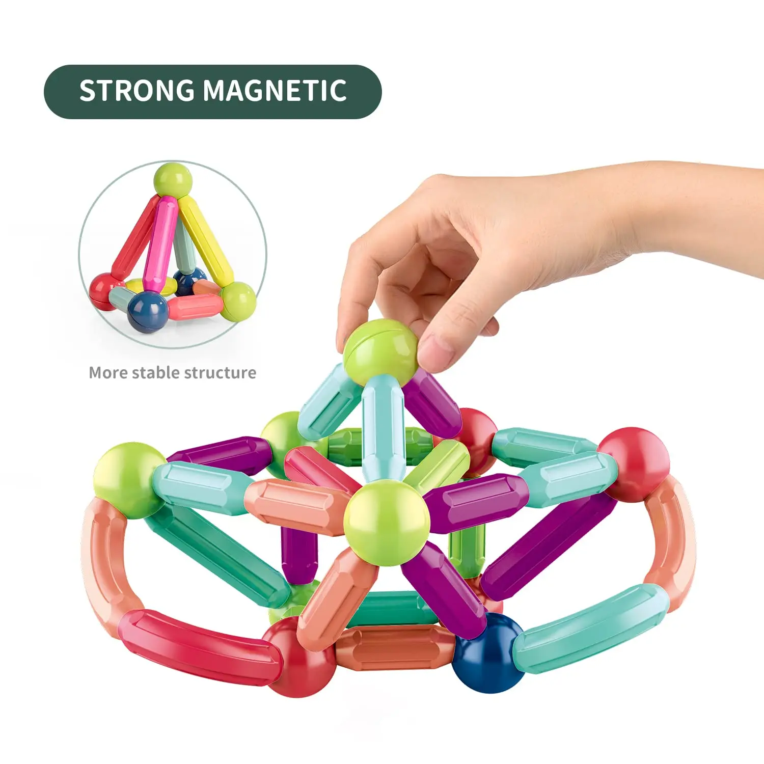 Wholesale Intelligence Developing Logical Magnetic Stick Building Magnetic Blocks For Children