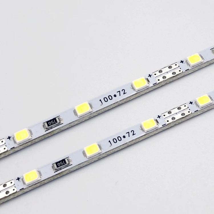 Рекламные SMD 2835 полосы света 12V 72 светодиодов/м светодиодная осветительная балка для участия в шоу окна
