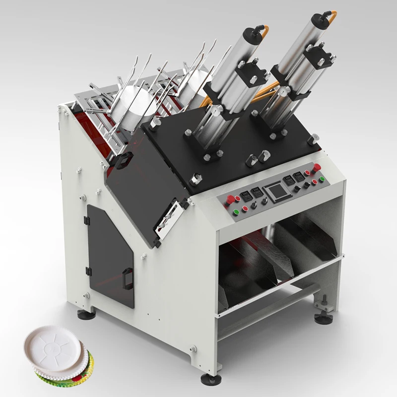 High Quality Full Automatic Paper Dish Machine Paper Plate Making Machine For Food Container