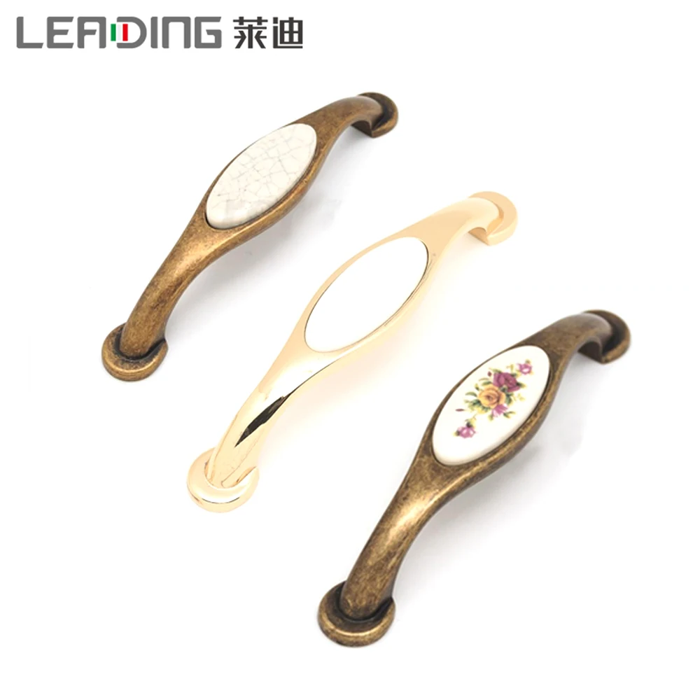 Фарфоровая ручка, мебель, шкаф, Европейский керамический ящик, вынимается поставщик