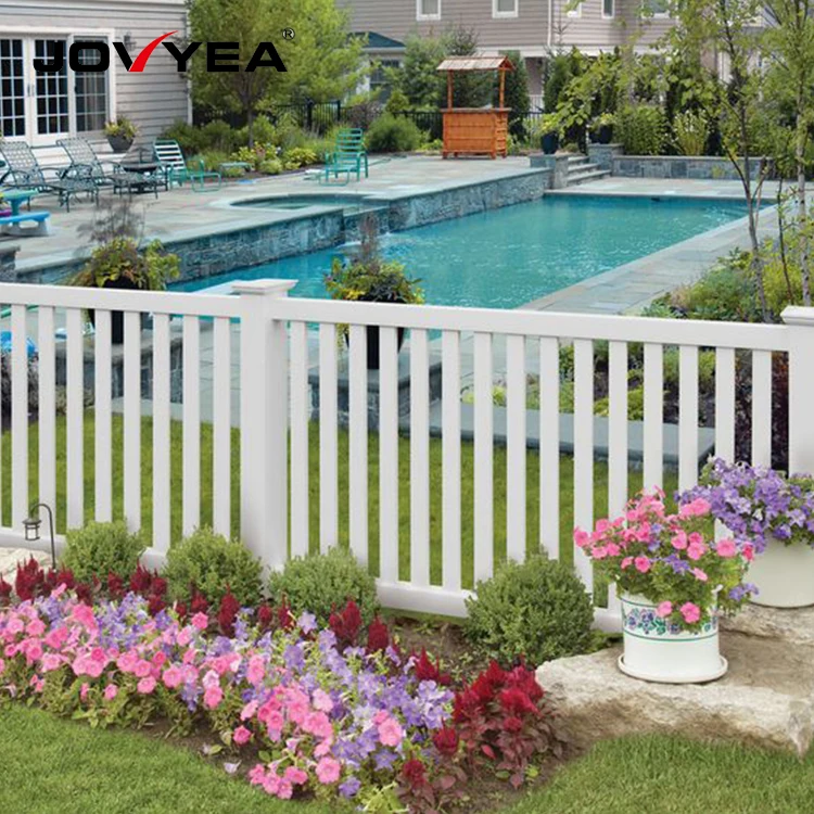 Quality-assured Vinyl Protective Pvc Balcony Swimming Pool Balustrade Fence For Pool