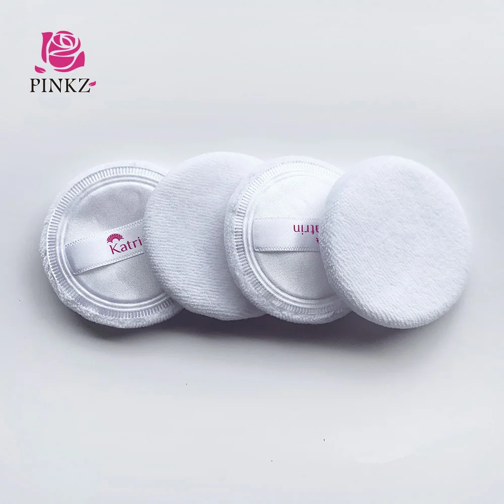 Imported Material Makeup Super Soft Velour Powder Puff ExtraLarge  Powder Puff Long Hair Flocked Makeup Powder Blender