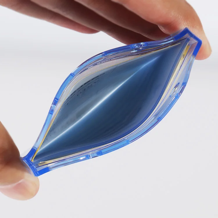 Заводской индивидуальный выдвижной держатель для удостоверения личности/пластиковый держатель для Бейджа