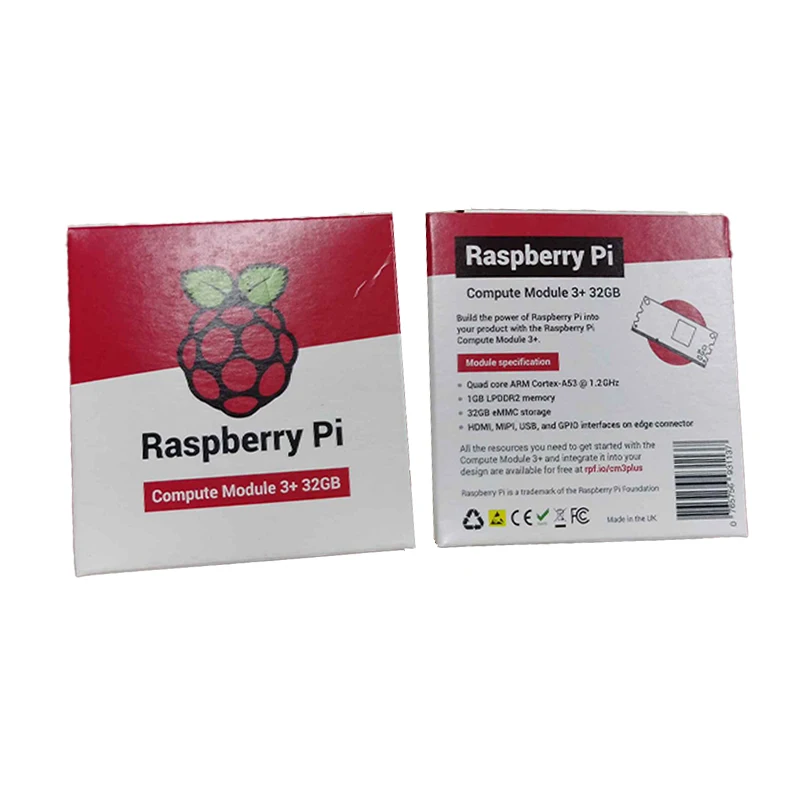 Оригинальный компьютерный модуль Raspberry Pi 3 + 32 ГБ с флеш-памятью EMMC 32 ГБ, Raspberry Pi см3 + 32 ГБ