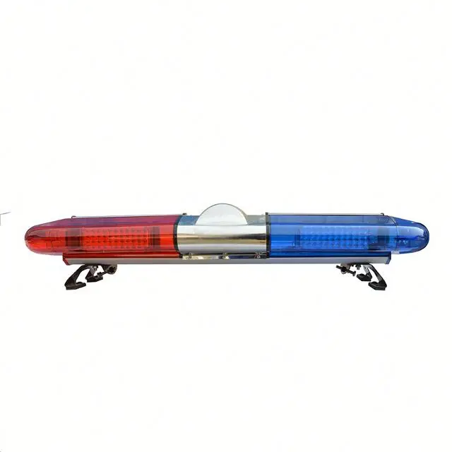 ambulance blinker police with siren blinking traffic light bar