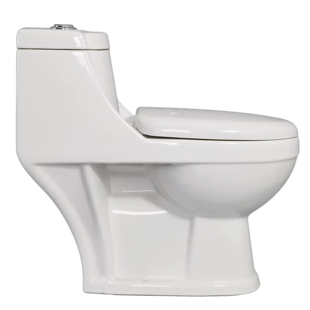 Modern Design Dual Flush Ceramic Sanitary Wares Saudi Arabia New Release Wall-Mounted One Piece Inodoro Toilets