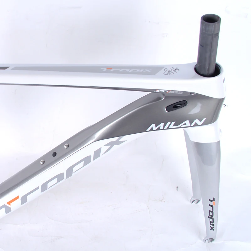 Тропикс Милан углеродное волокно дорожный велосипед супер легкая рама