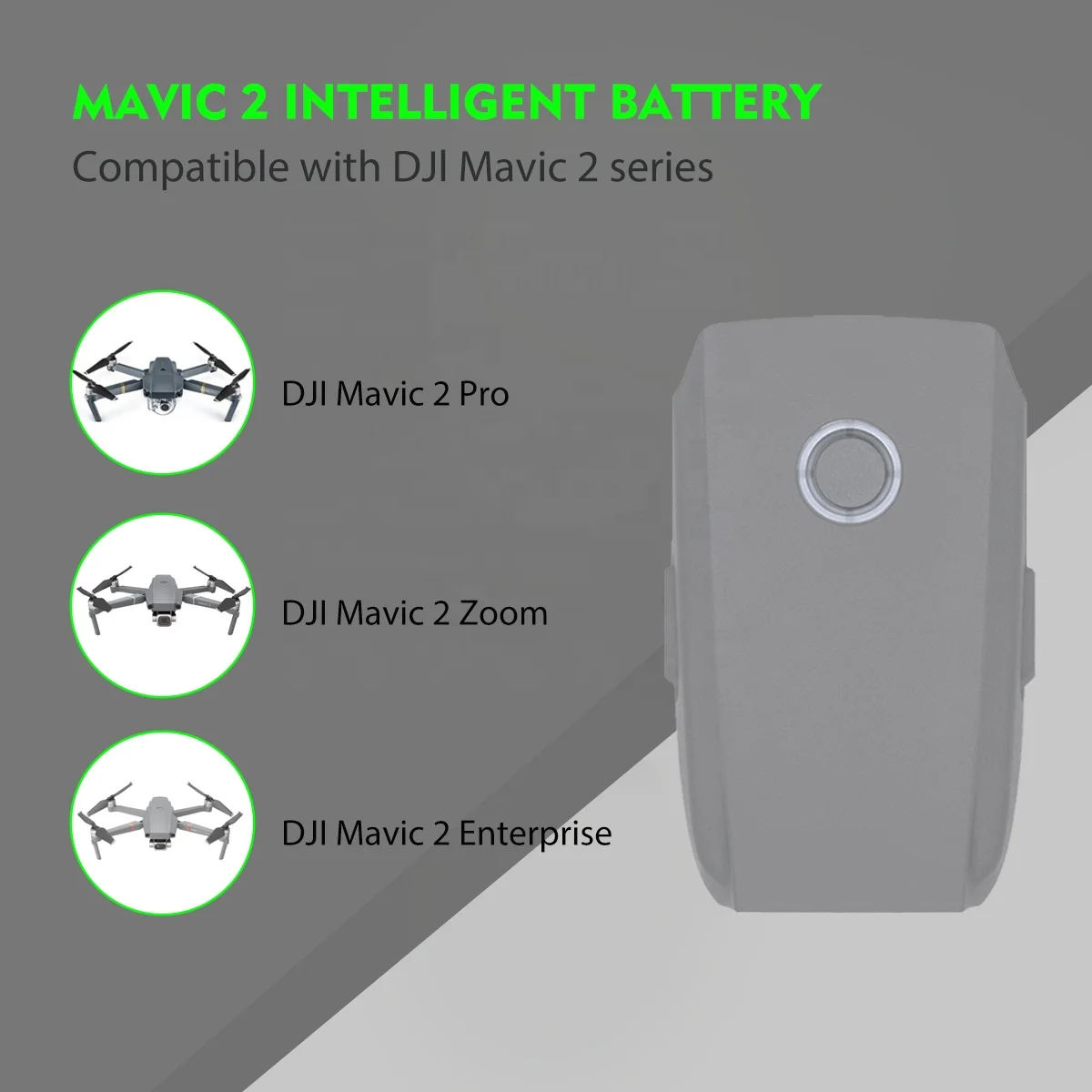 Replacement Li-Po Battery 15.4V 3850mAh Intelligent Flight Drone Battery For DJI  Mavic 2 pro Mavic 2 zoom Battery