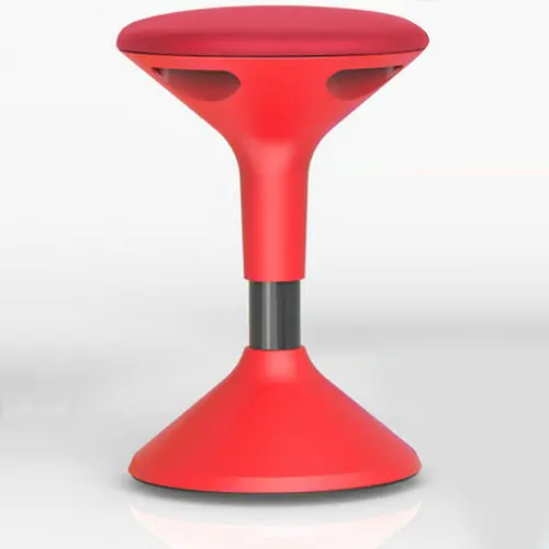 TWINCO Ergonomic Standing Desk Height Adjustable Pneumatic Backless Seats Adjustable Office Wobble Stool Chair