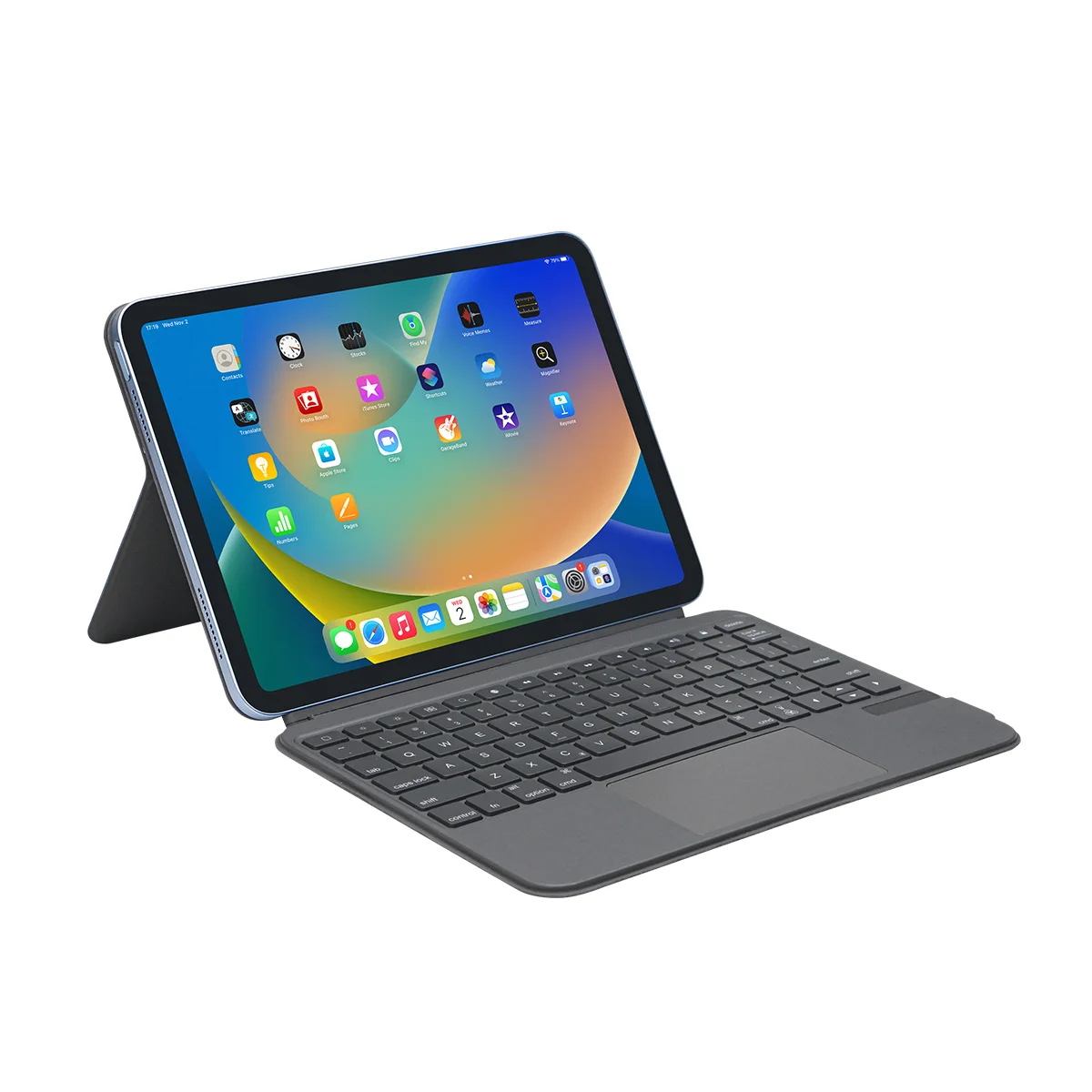 Bluetooth мини беспроводная клавиатура ipad клавиатура с подсветкой Подставка для планшета Волшебная клавиатура для iPad 10