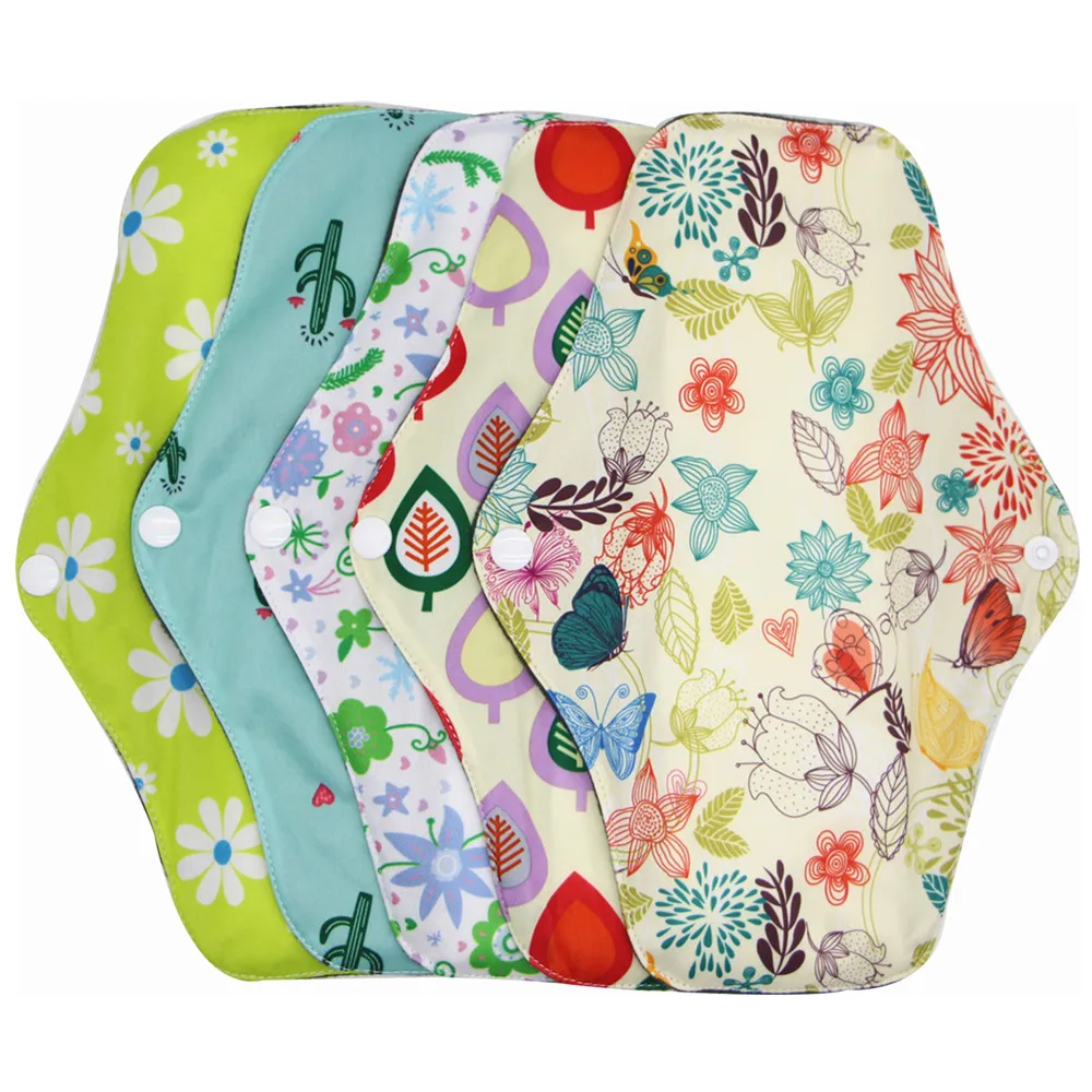 
Asenappy Reusable Menstrual Pads Cloth Sanitary Napkins 