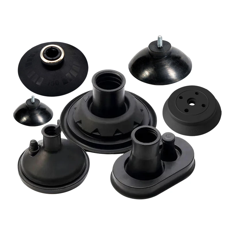 Industrial Fireproof Vacuum Suction Cup With HookCupula  Custom Silicon  Rubber Suction Cup