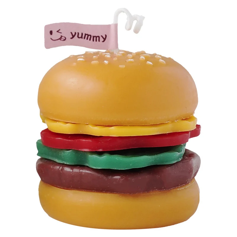 DGC Hamburger Candle  Big Mac Candle Aroma Burger Fun Food Party Candle