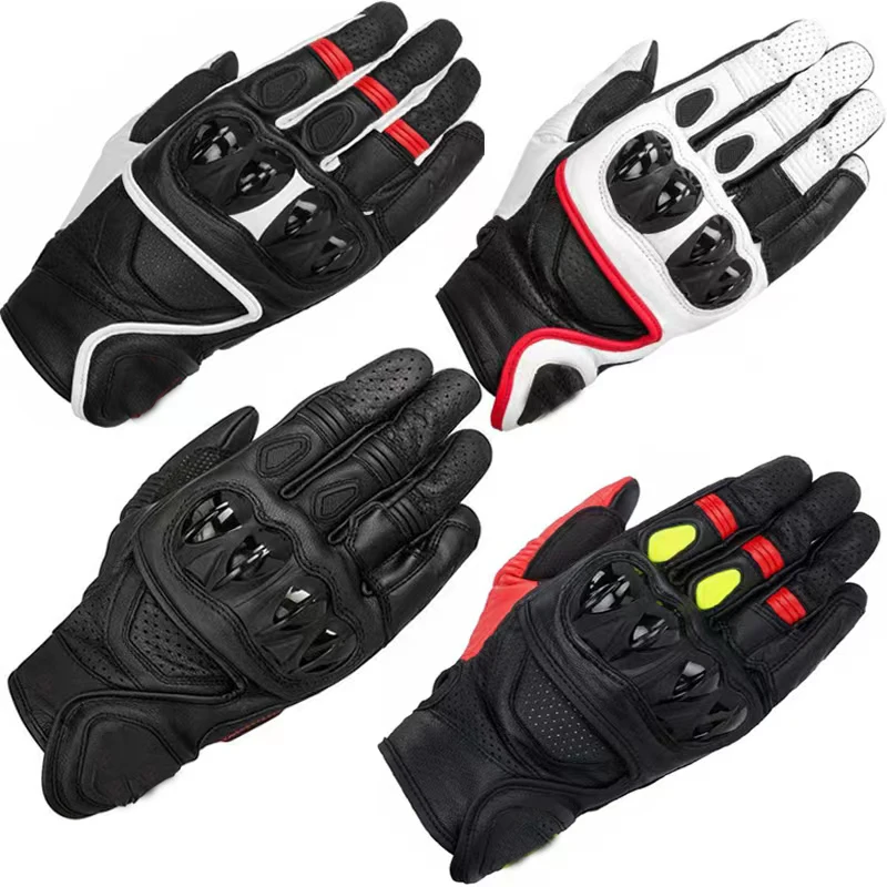 Customized NEW Motocross Gloves Women Off Road genuine leather Glove GP  BMX ATV MX Motorcycle Cycling Gloves (1600697432178)
