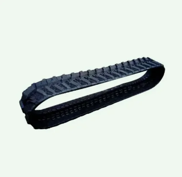 China brand spare parts rubber track for rice combine harvester