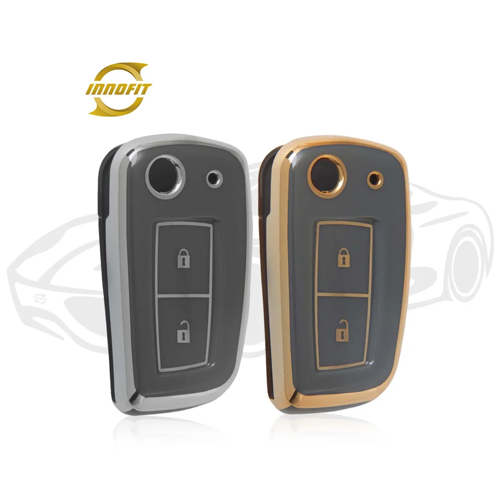 Автомобильный ключ Innofit NIC2T1 из ТПУ оптовая продажа в наличии для Nissan Qashqai X Trail новый дизайн автоаксессуары