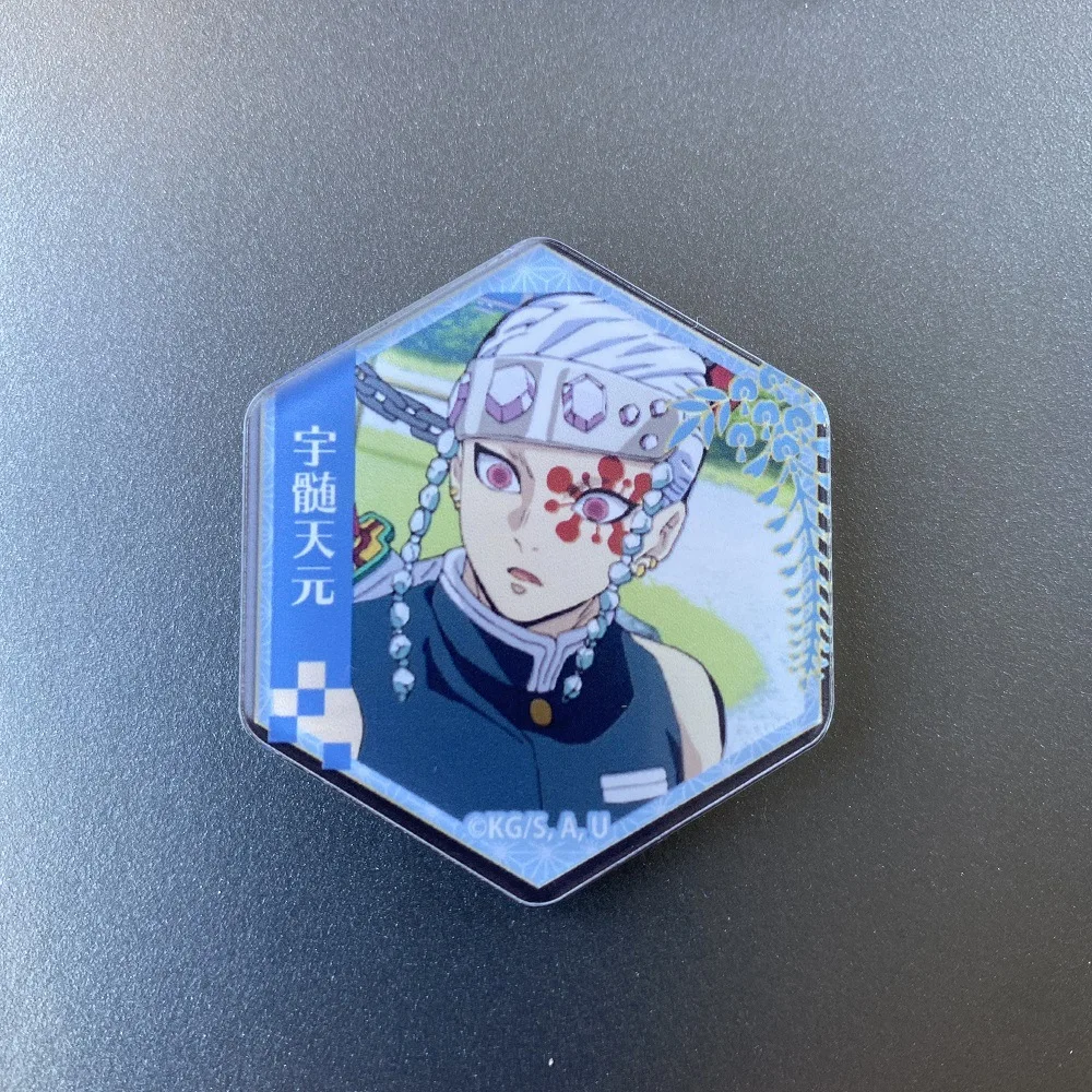 Hot selling fridge stickers anime cartoon characters around custom magnetic acrylic fridge magnet