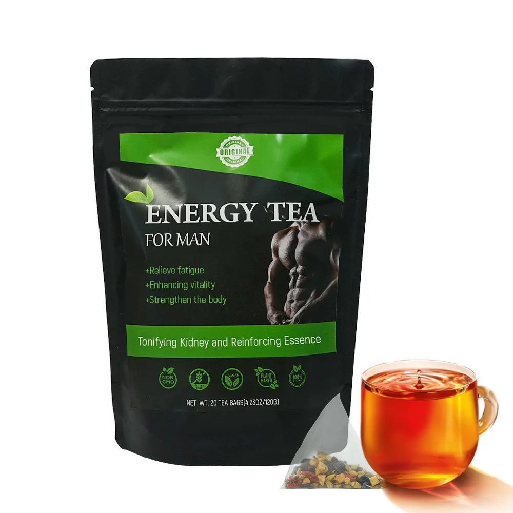 Chinaherbs Male Enhance Herbal maca energy tea Men Vitality Energy Function Desire Health Enhancement super herb energy tea