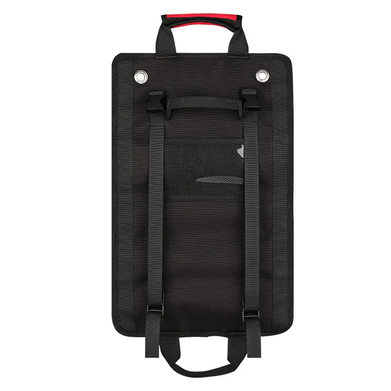 OEM ODM Oxford Hand Tool Organizer Foldable Bucket Tool Bag Used For Household Construction And Gardening