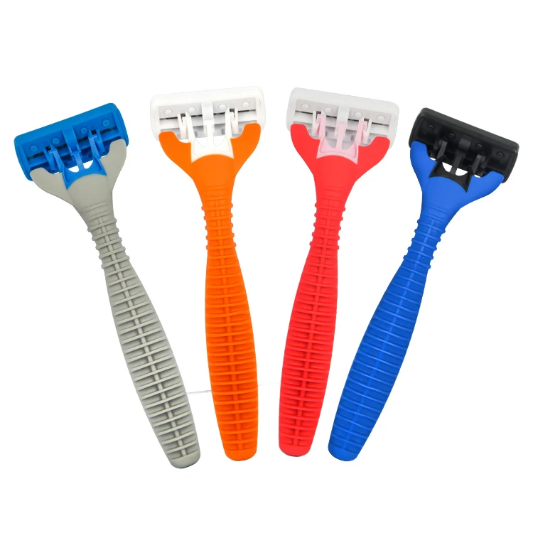 B603DR wholesale 6 six blade shaving razor blade system razor with changeable and open design cartridge for man woman