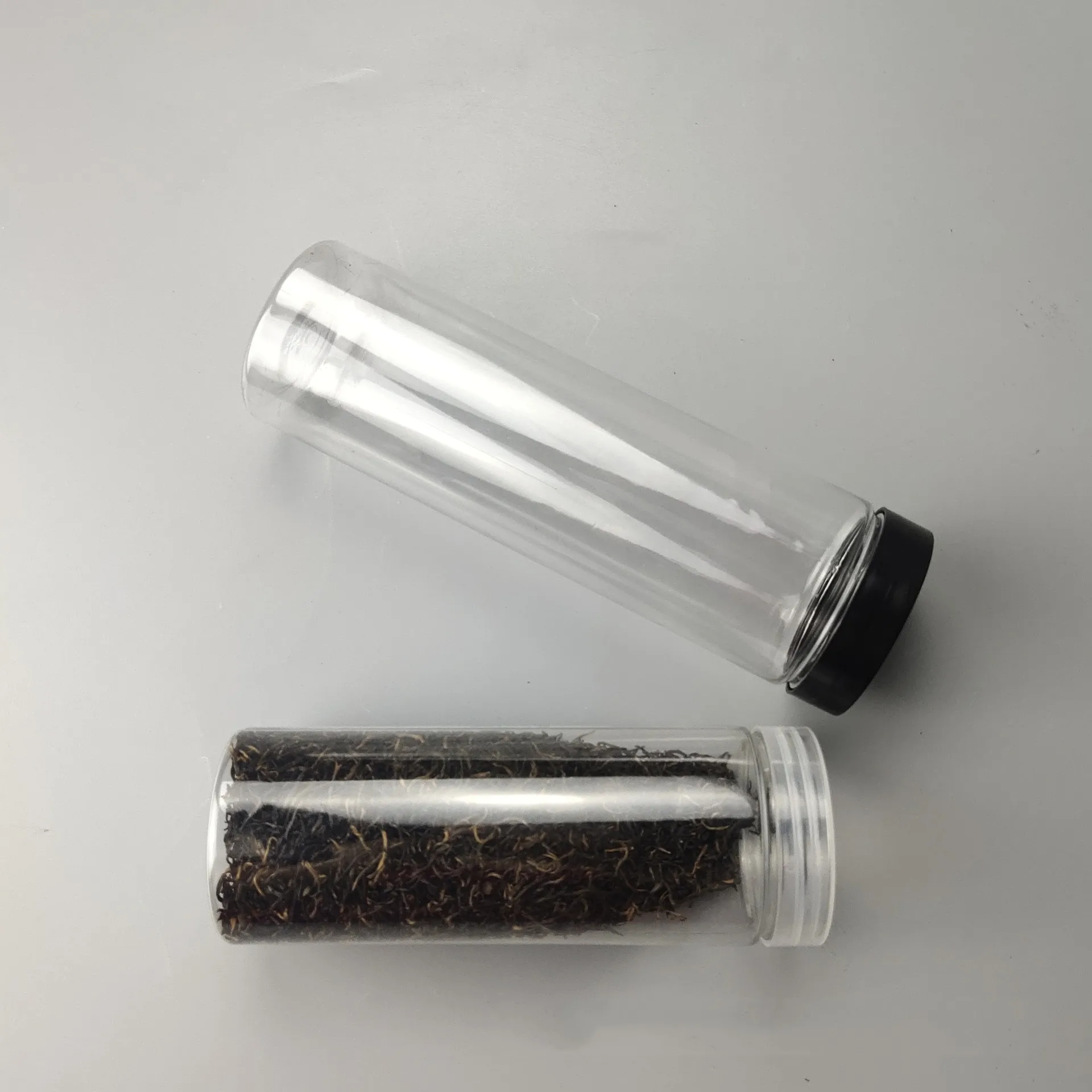 Home Appliance Spice Plastic Jar Coffee Sugar Salt Seasoning Container With Lined Lid