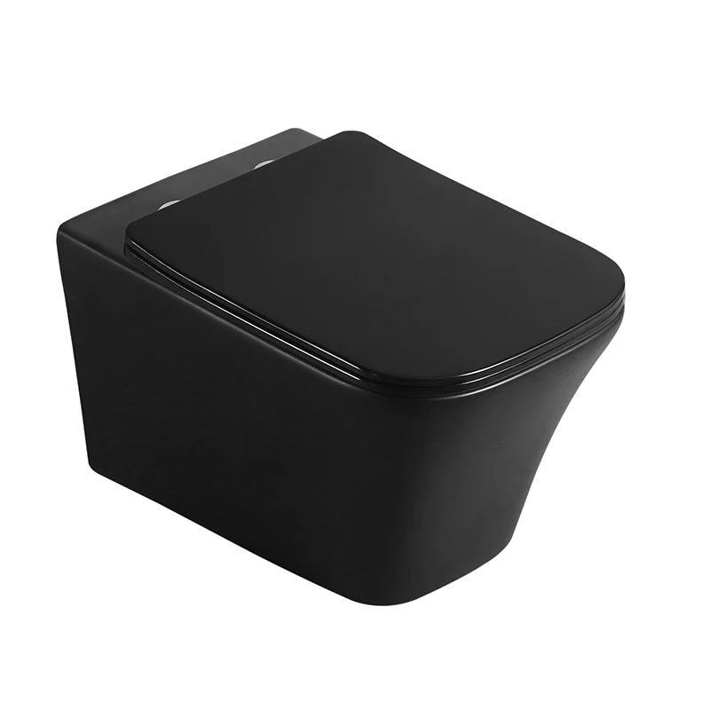 water efficient rimless colored wall mounted toilet bowl p trap wall outlet closet sanitaryware bathroom