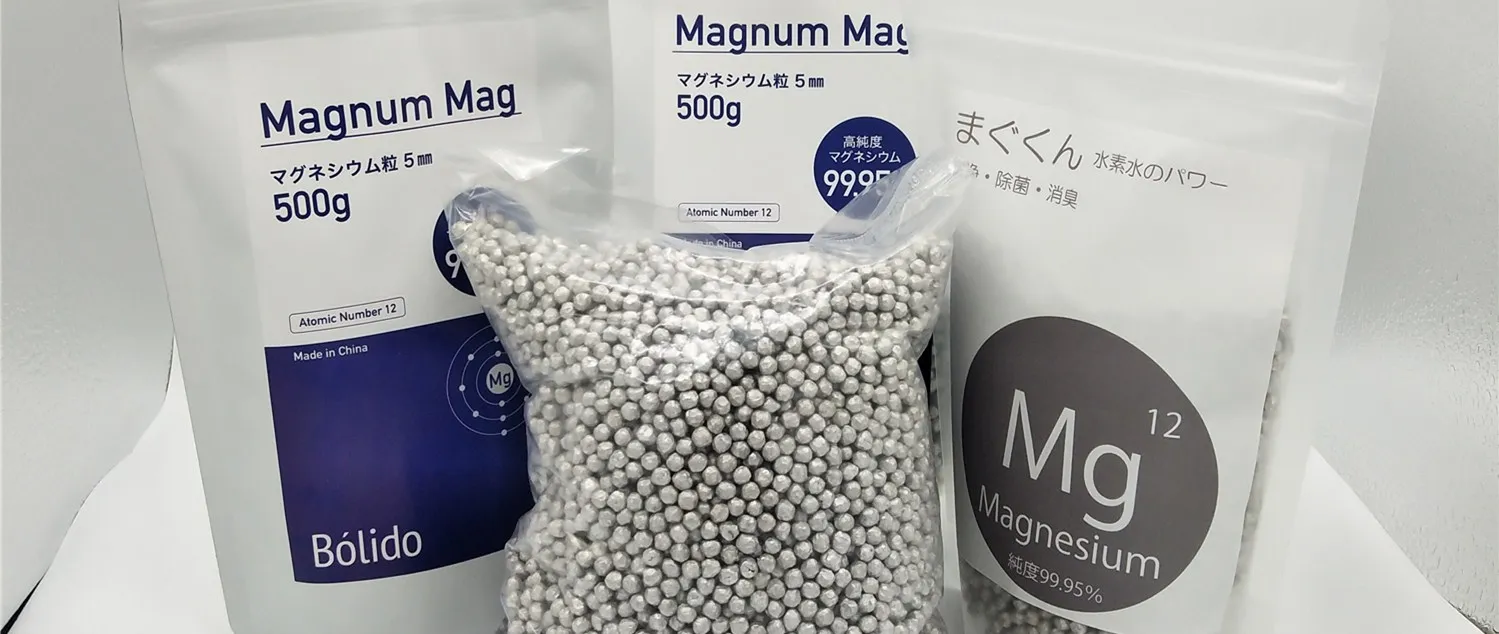  Хит продаж шарики из Гранулированного Магния 99.95% мг ORP для системы щелочной