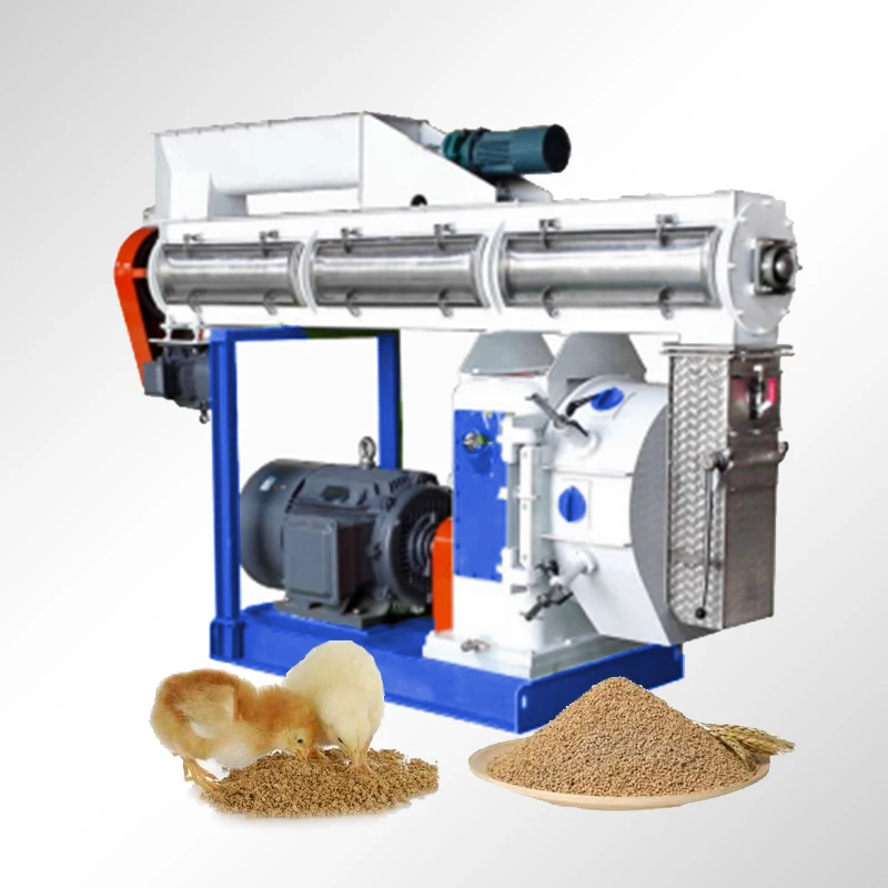 TCA high quality automatic chicken feed processing making machine for poultry and livestock