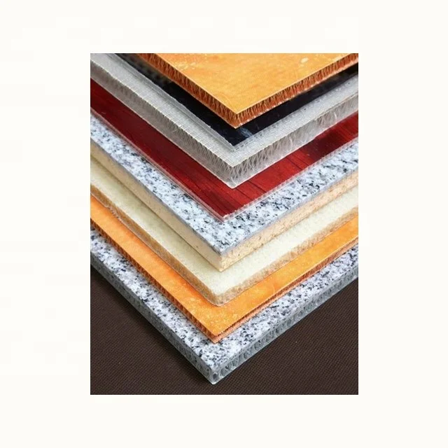 10mm aluminum honeycomb panel for inner and external wall