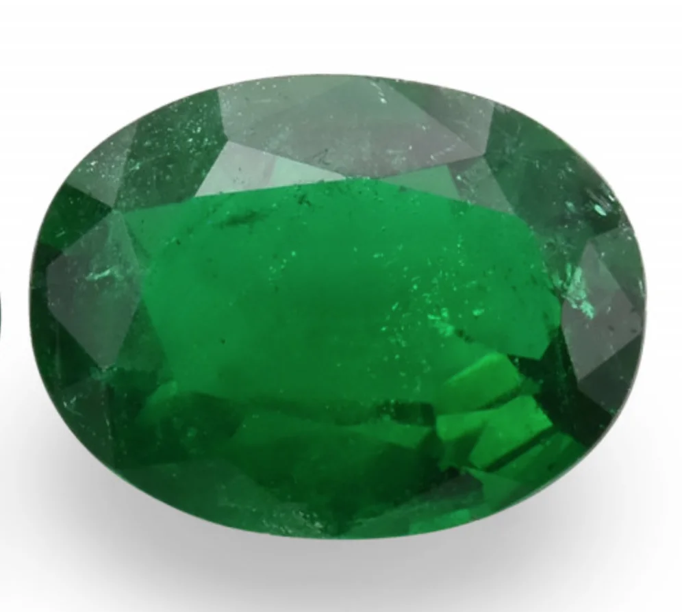1.37 Carats Oval Cut Single Pcs for Astrology Use Zambian Green Emerald Stone Loose Gemstone Precious Stone