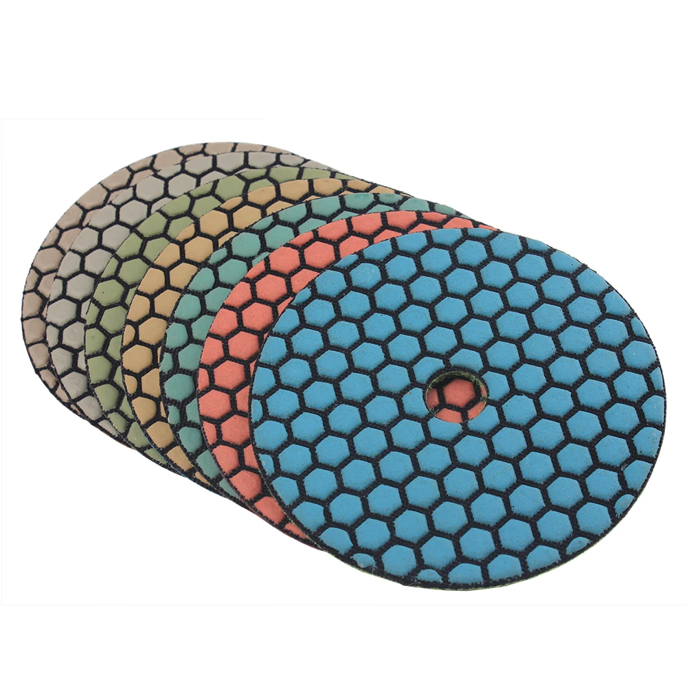RAIZI dry diamond polishing pads for granite marble stone ceramic tile porcelain concrete