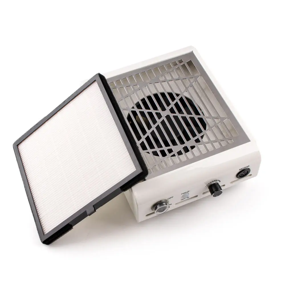 2 IN 1 profession polisher electric manicure nail dust collector vacuum cleaner nail table dust collector with powerful fan