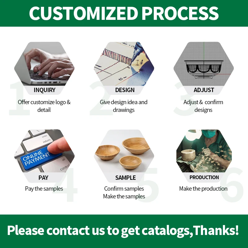 OEM Natural Acacia Wooden Custom UV Printing Round Chopping Blocks Rotatable Cutting Boards for Kitchen