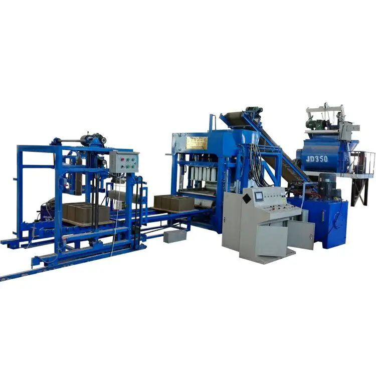 QT4-18 Automatic Concrete Color Paver Block Maker Asphalt Curb Machine Price