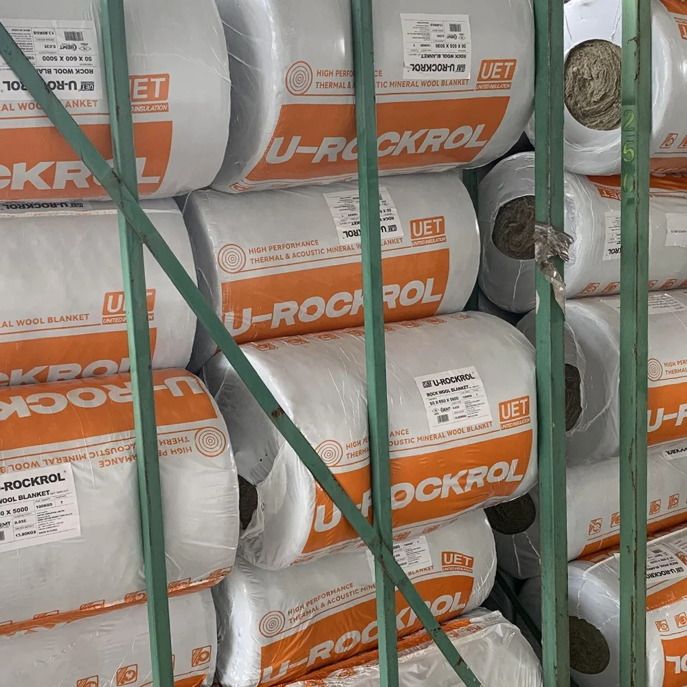 Дешевое базальтовое одеяло из минеральной ваты 80 кг/м3 50 мм