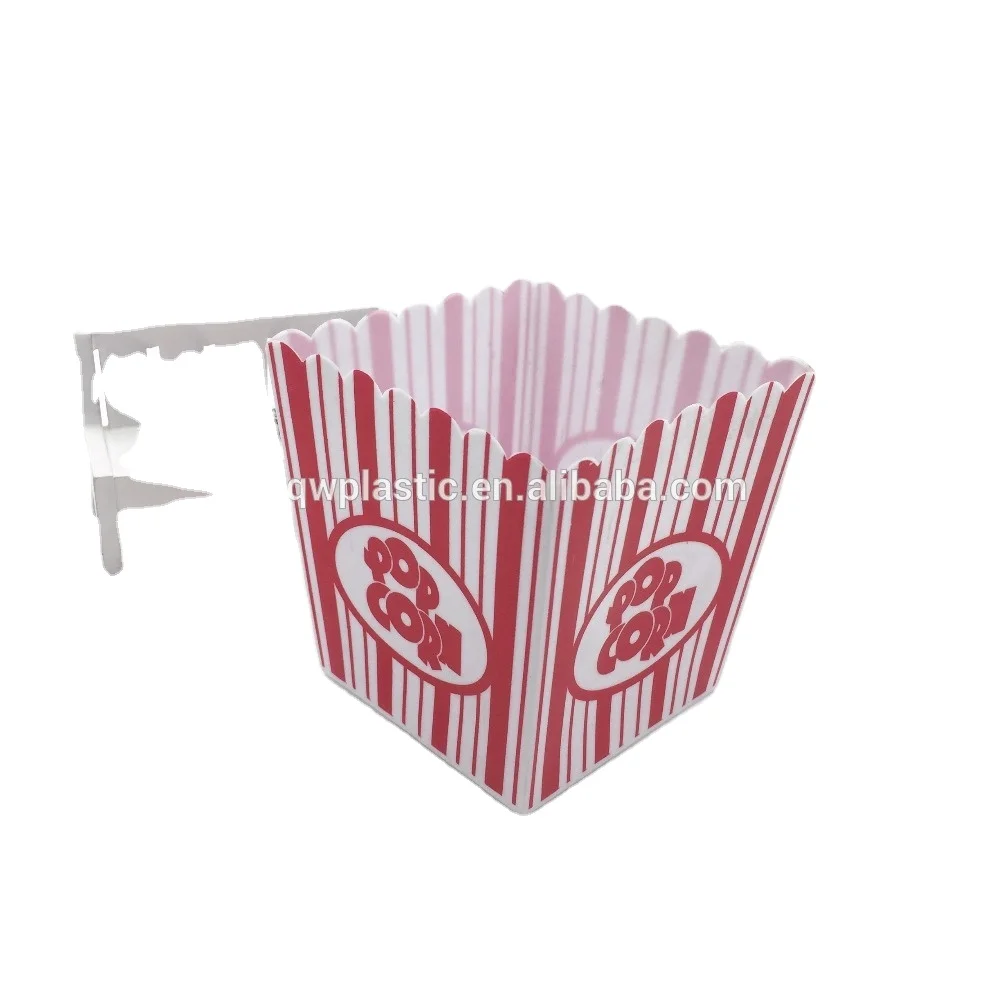 800ml Custom LOGO Printed popcorn bucket cheap popcorn
