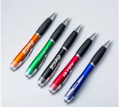 2019  plastic  led light pen with logo