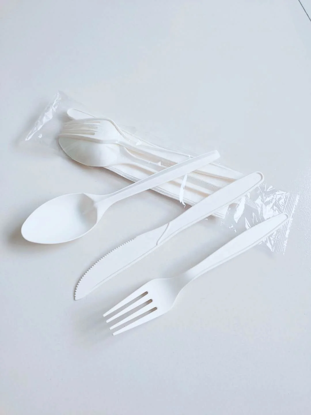 2021 GreenWorks Cornstarch Disposable Ice Cream Yogurt Spoon For Sale tableware sets