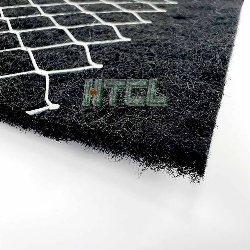 New Product Black Cotton Air Filter Activated Carbon Synthetic Fiber  Air Filter Media With Wire Mesh Laminated Filter Material