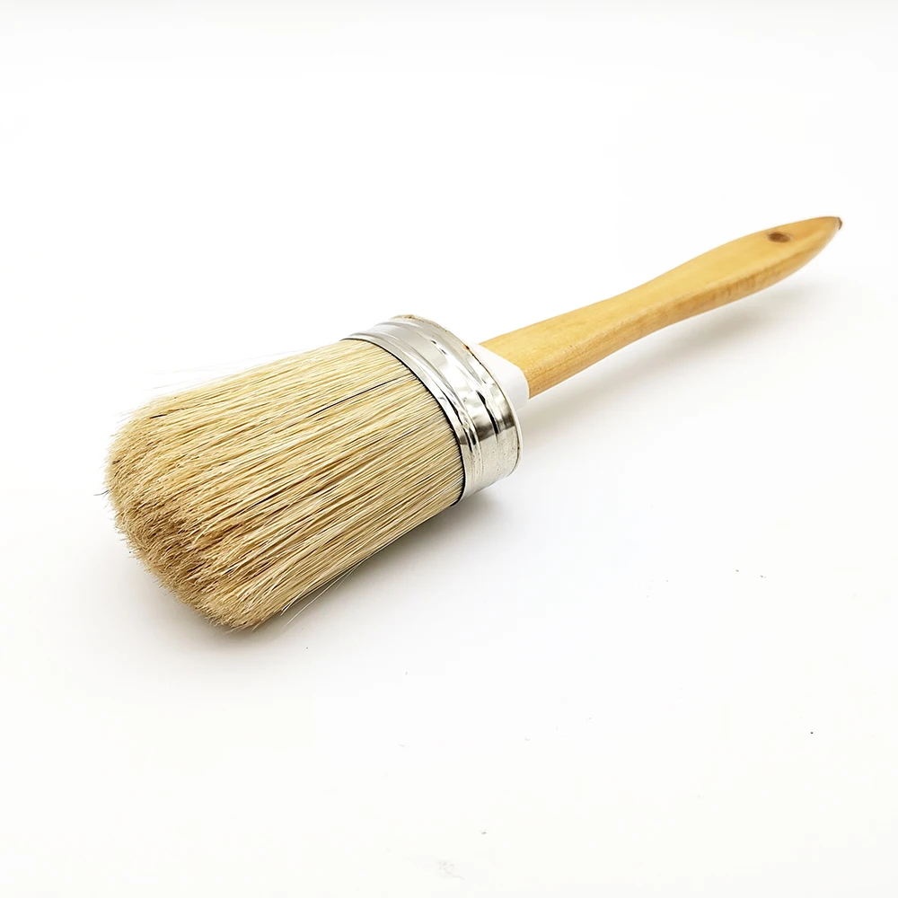 Master D12006 Hotsale in USA Professional Round/Oval Chalk Wax Paint Brush Pure Bristles Premium