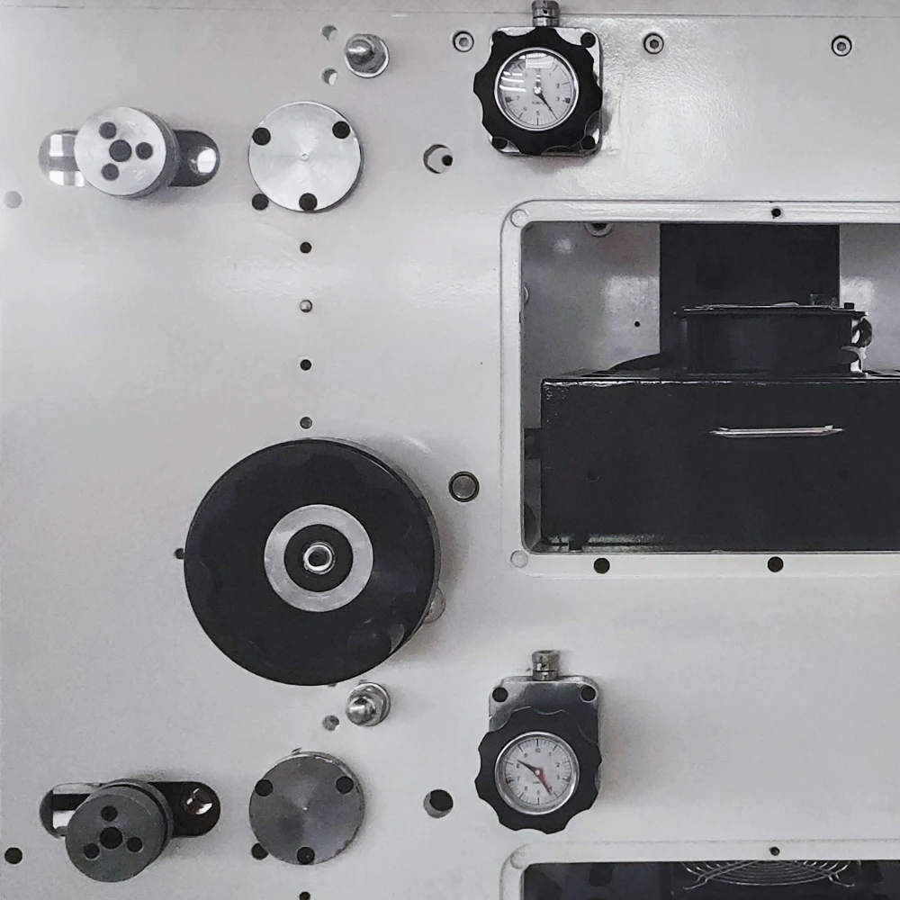 HJRY-520 Four Color Water Sachet Paper Cup Flexo Printer Press Packages Label Foil Flexo Printing Machine