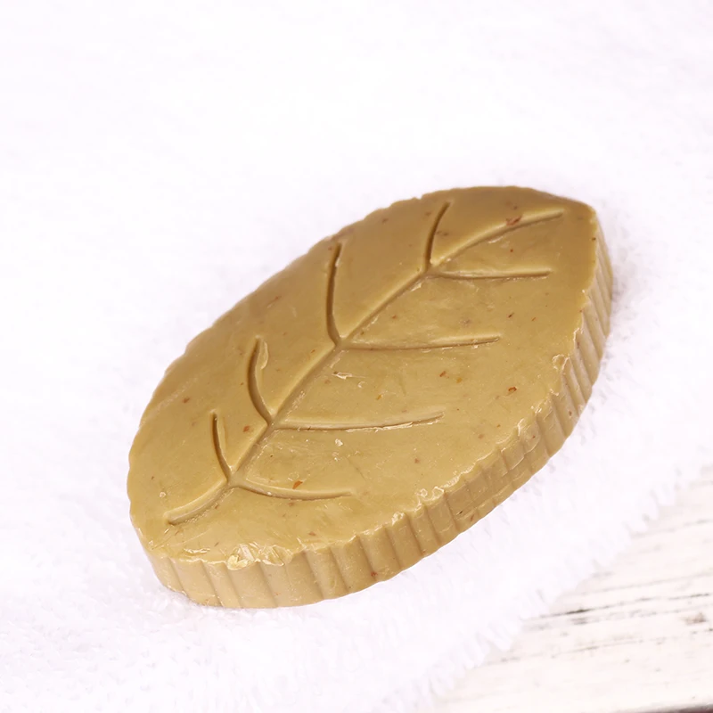 Wholesale/Custom Natural No Chemistry Verbal Leaf shape Mini Hand and Bathing Soaps