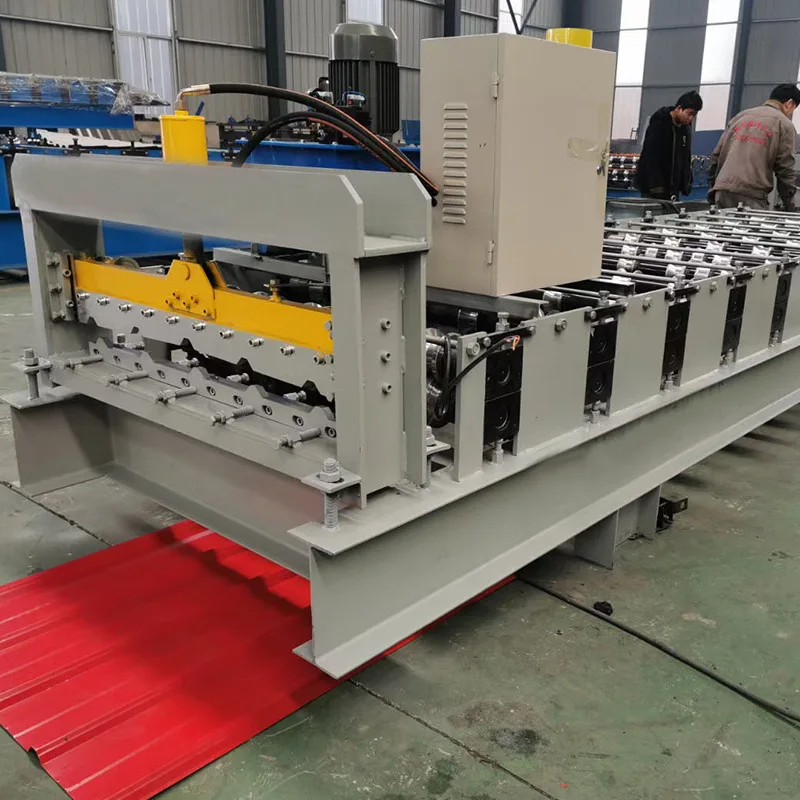 Ecuador Roof sheet machine roll forming machine