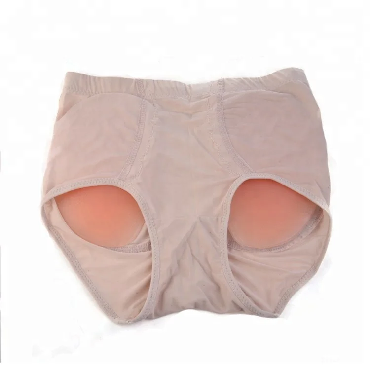 SILICONE BUTTOCKS UNDERWEAR BUTT BUM PAD LIFT HIP PANTIES BRIEFS SKIN
